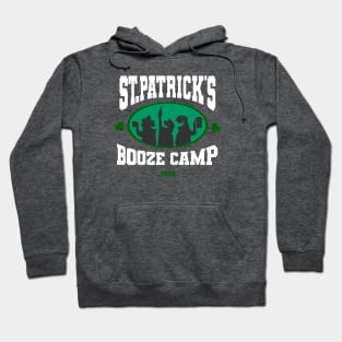 St.Patrick's Day Booze Camp Design Hoodie